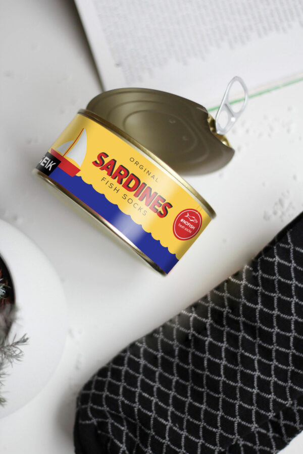 Tinned Fish Socks - Sardines original (men size 40-46) - Image 6
