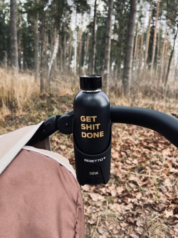 Water Bottle/Thermos - Get Shit Done (black) 500 ml - Image 8