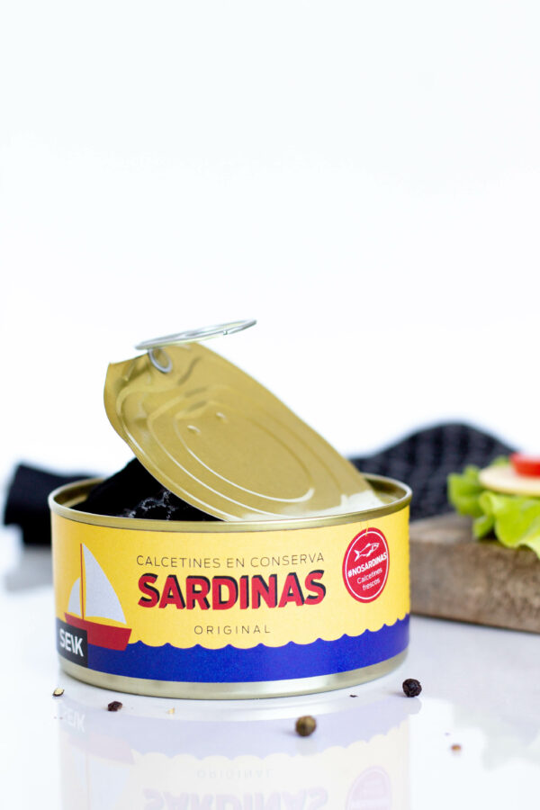 Calcetines en lata de sardinas (40-46 para hombres) - Image 2