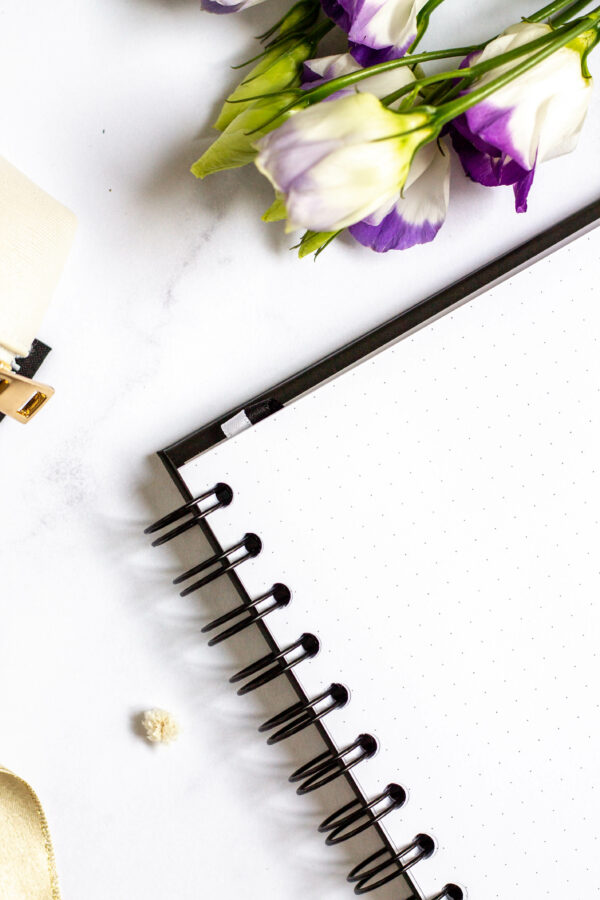 Bullet Journal / Dotted Notebook hard cover spiral binding - make memories - Image 2