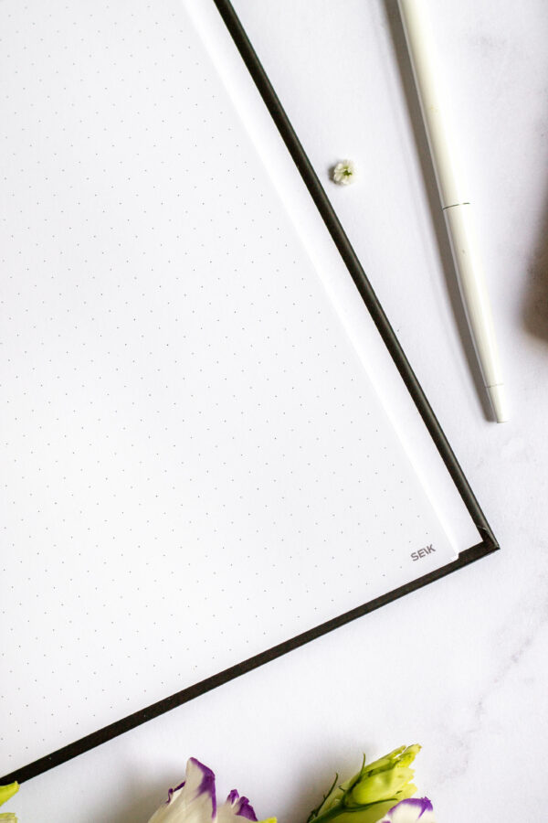 Bullet Journal / Dotted Notebook hard cover spiral binding - make memories - Image 3