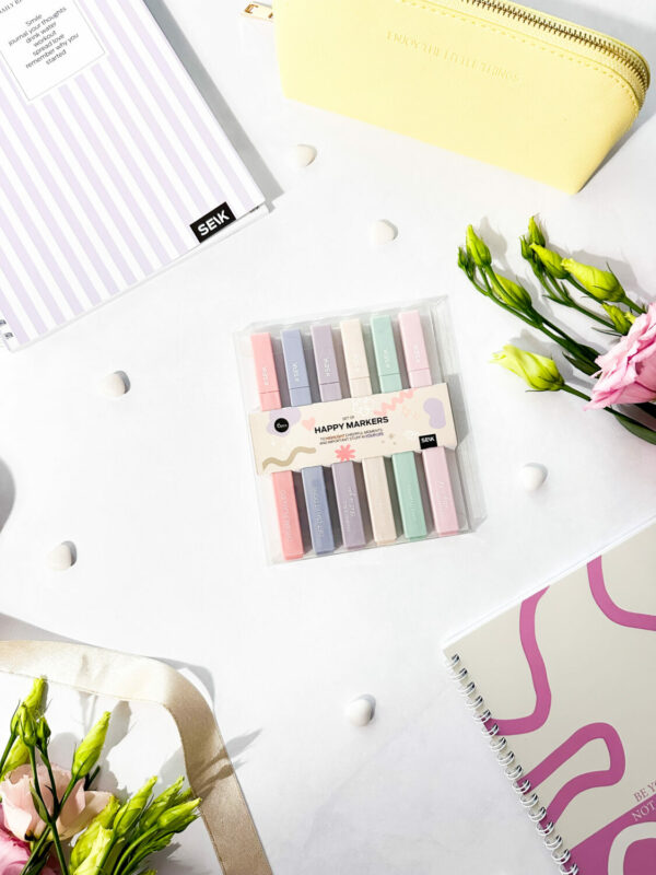 Happy markers - Highlight your adventures with pastel colors (6pcs) - Image 5