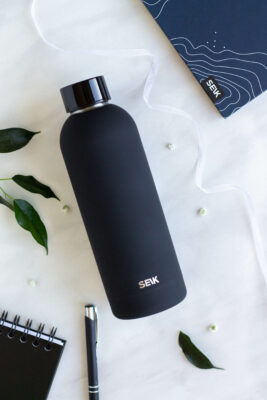 Water Bottle/Thermos - SEIK (black) 500ml