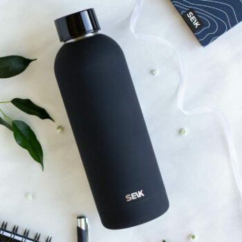 Water Bottle/Thermos - SEIK (black) 500ml