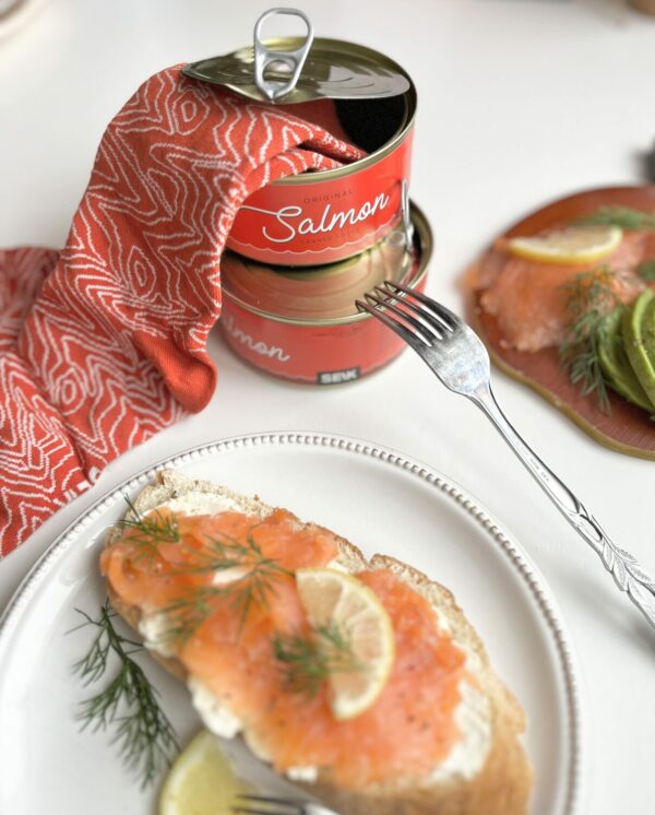 Tinned Fish Socks - Salmon (men size 40-46) - Image 7