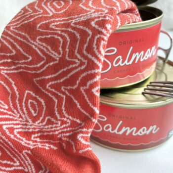 Tinned Fish Socks - Salmon (women size 35-40)