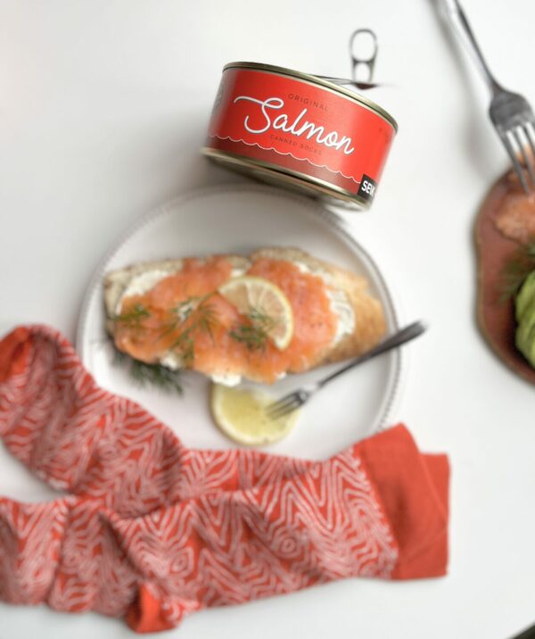 Tinned Fish Socks - Salmon (men size 40-46) - Image 5