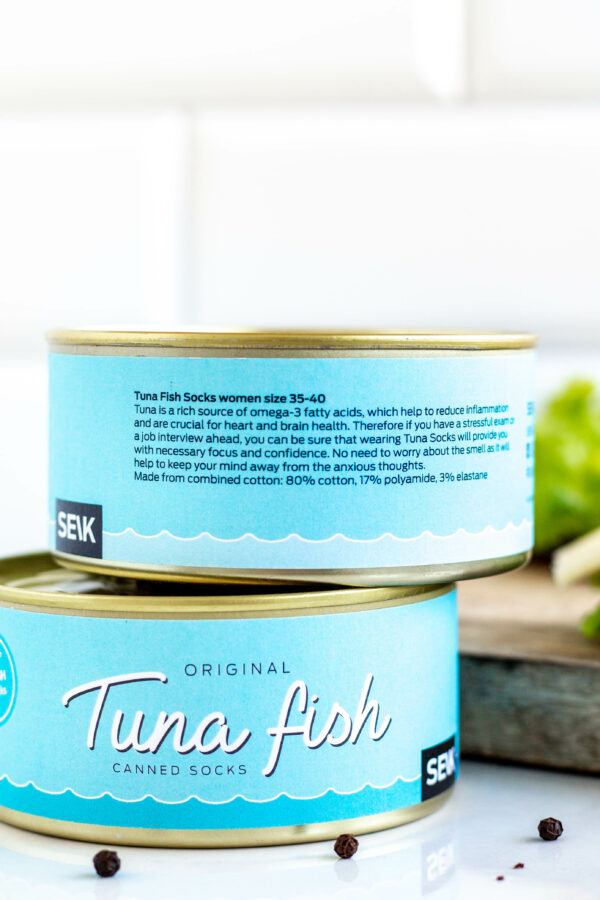 Tinned Fish Socks - Tuna (men size 40-46) - Image 5