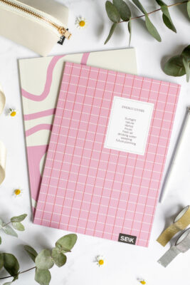 Squared and lined notebook Energy & You (2 stk)