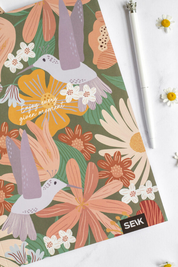 Squared and lined notebook Jungle & Birdies (2 stk) - Image 3