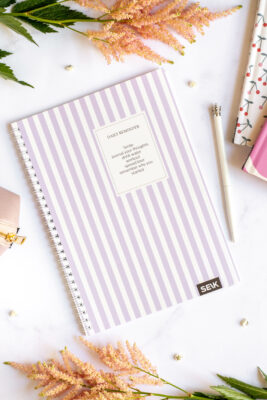 Bullet Journal / Dotted Notebook with spiral binding  - Reminder