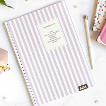 Bullet Journal / Dotted Notebook with spiral binding  - Reminder