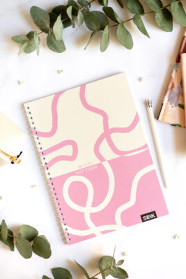 Bullet Journal / Dotted Notebook with spiral binding  - Be you