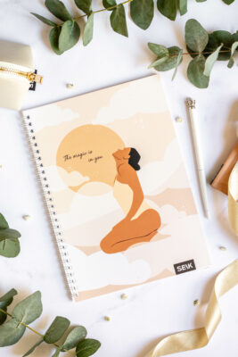 Bullet Journal / Dotted Notebook with spiral binding  - Magic