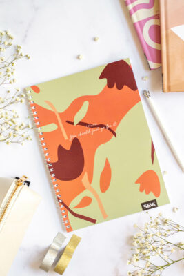 Bullet Journal / Dotted Notebook with spiral binding  - I Think