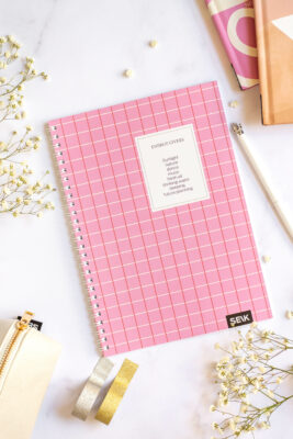 Bullet Journal / Dotted Notebook with spiral binding  - Energy