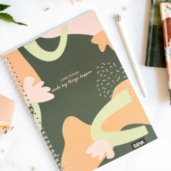 Bullet Journal / Dotted Notebook with spiral binding  - Little things