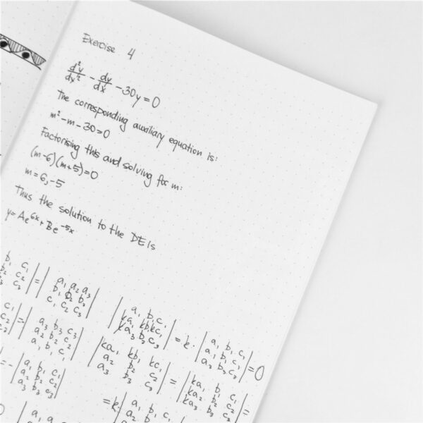 A4 Notebook with spiral binding  - that girl - Image 4