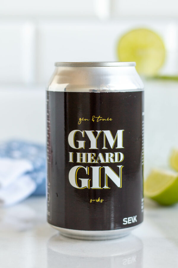 Socks in a tin - Gym? I heard Gin! - Gin & Tonic Socks (size 40-46) - Image 5