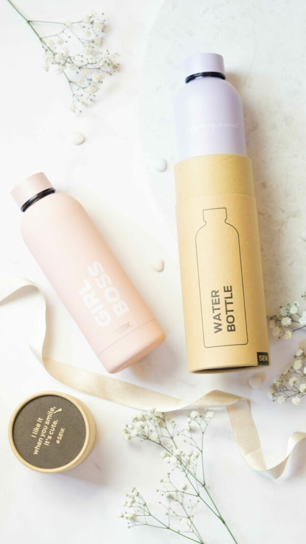 Water Bottle/Thermos - strawberries 500ml - Image 2