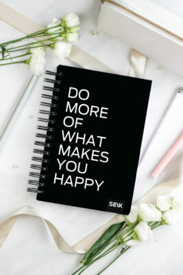 Happy Calendar planner spiral binding - do more 2025