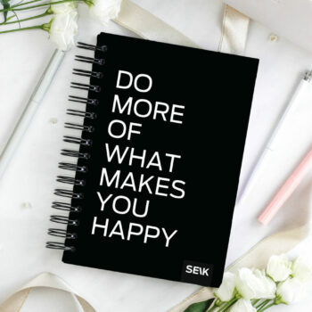 Happy Calendar planner spiral binding - do more 2025