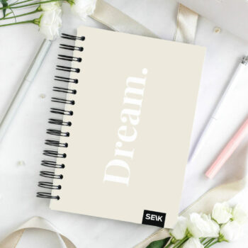 Happy Calendar planner spiral binding - dream 2025