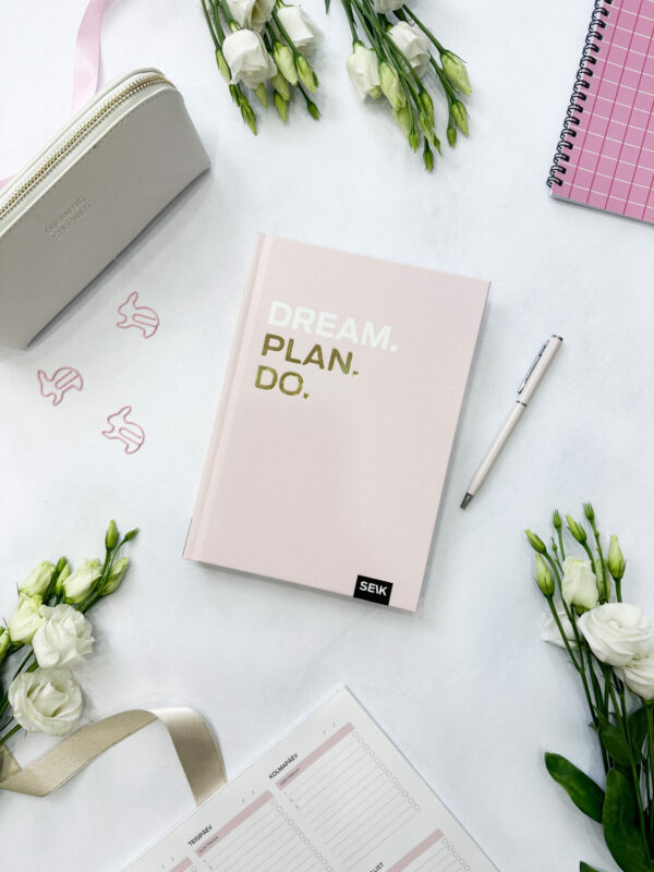 Productivity planner - Dream. Plan. Do. (pink) - Image 6