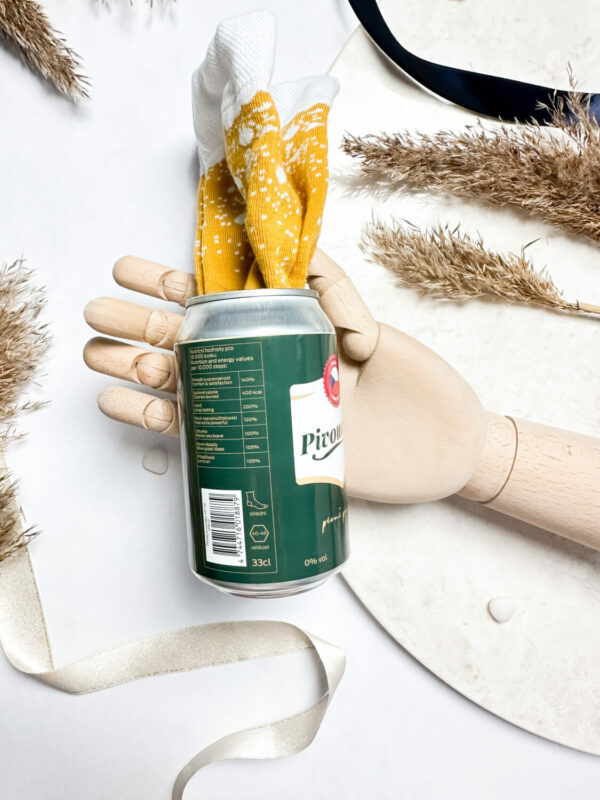 Czech Beer Socks In a Can - Pivonožky (Size 35-40) - Image 6