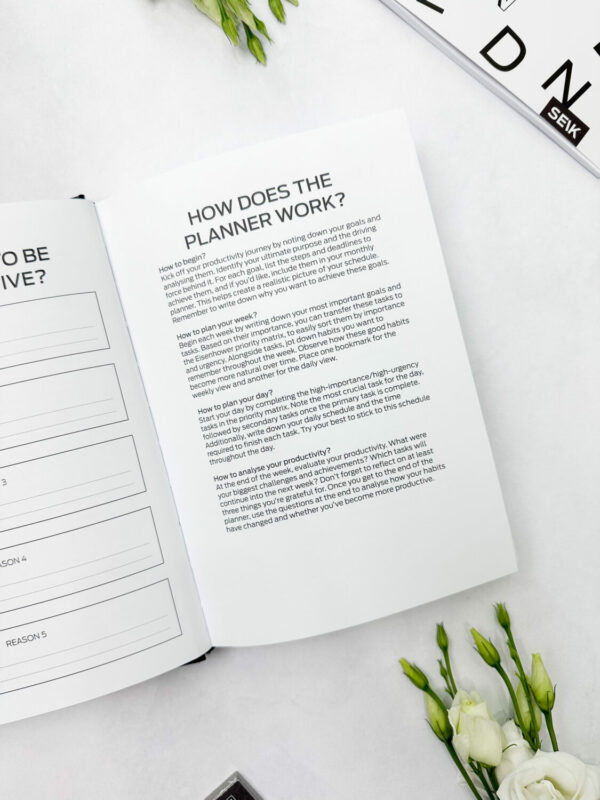 Personalised productivity planner with custom branding and company logo - Image 8