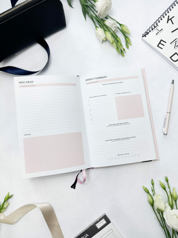 Productivity planner - Dream. Plan. Do. (pink) - Image 4