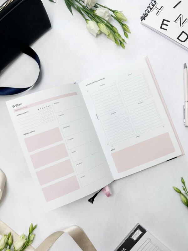 Productivity planner - Dream. Plan. Do. (pink) - Image 3