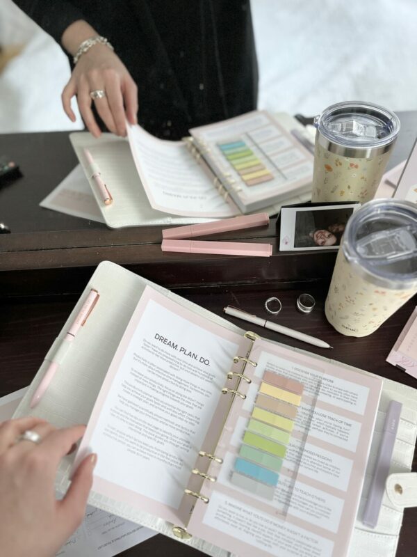 Productivity Planner - Ring Binder Inserts (Pink) - Image 15