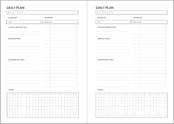 Productivity planner - Get (sh)it done (black) - Image 9