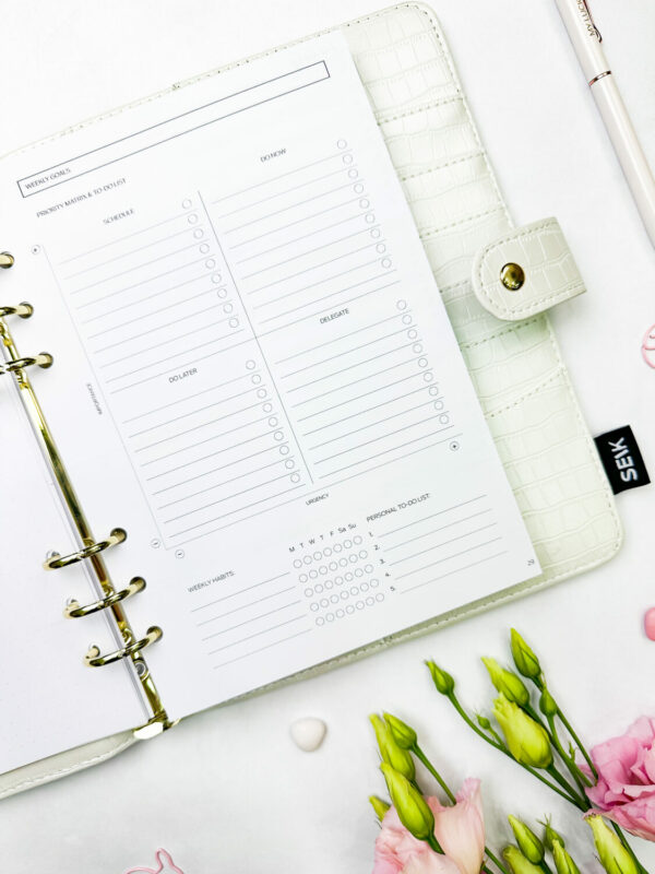 Happy Calendar planner 2025 insert pages (English) - Image 3