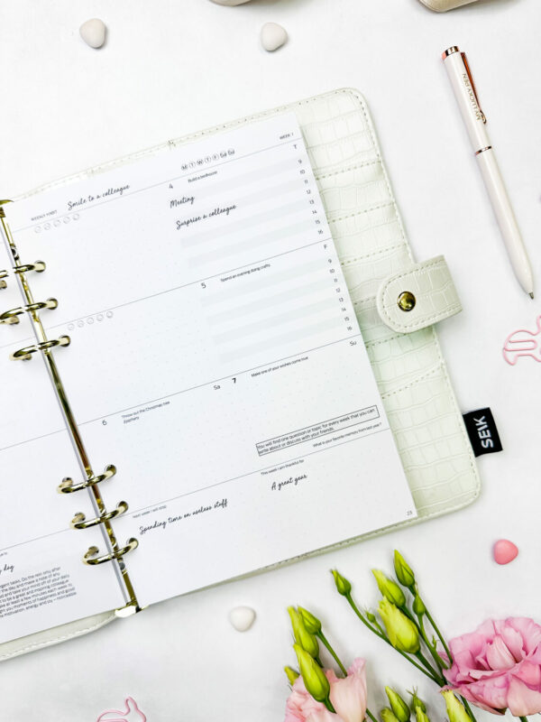 Happy Calendar planner 2025 insert pages (English)