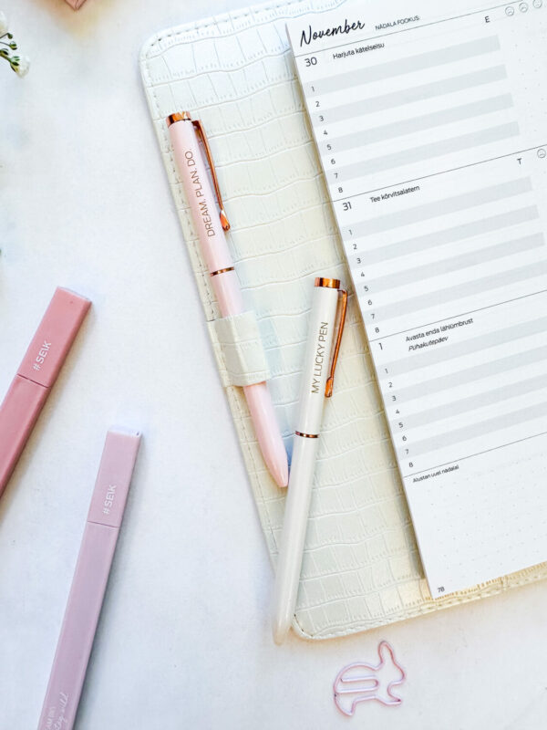 Happy Pens - My lucky pen (black) & Dream. Plan. Do. (Blue) - 2 pcs - Image 7