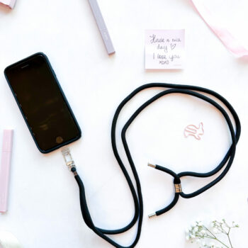 Universal Phone Strap - midnight magic (black)