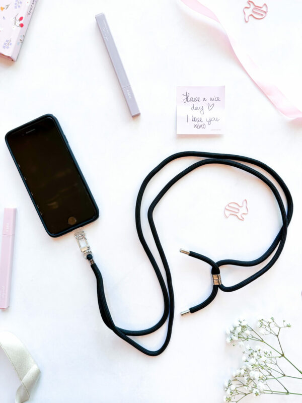 Universal Phone Strap - midnight magic (black)