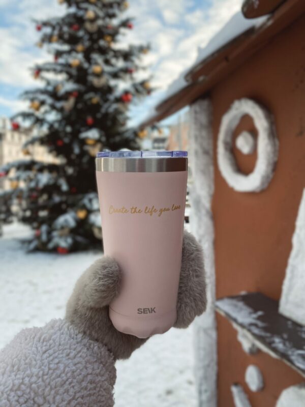 Thermos /coffee cup - create the life you love 350ml - Image 4