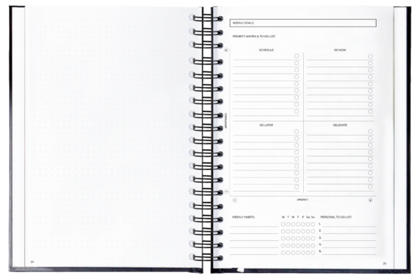 Personalised Happy Calendar planner with custom branding and company logo - Image 5