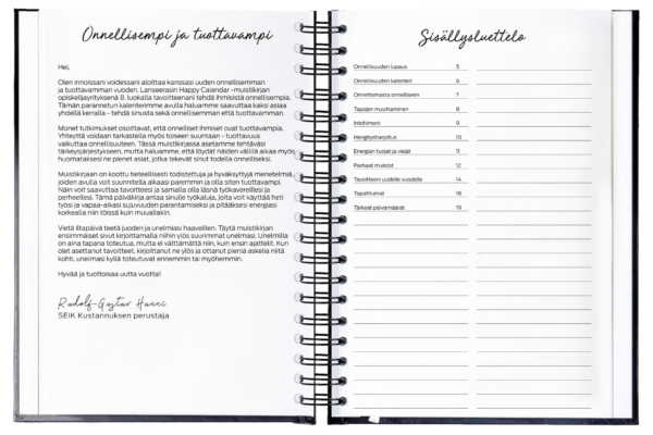 Personalised Happy Calendar planner with custom branding and company logo - Image 4