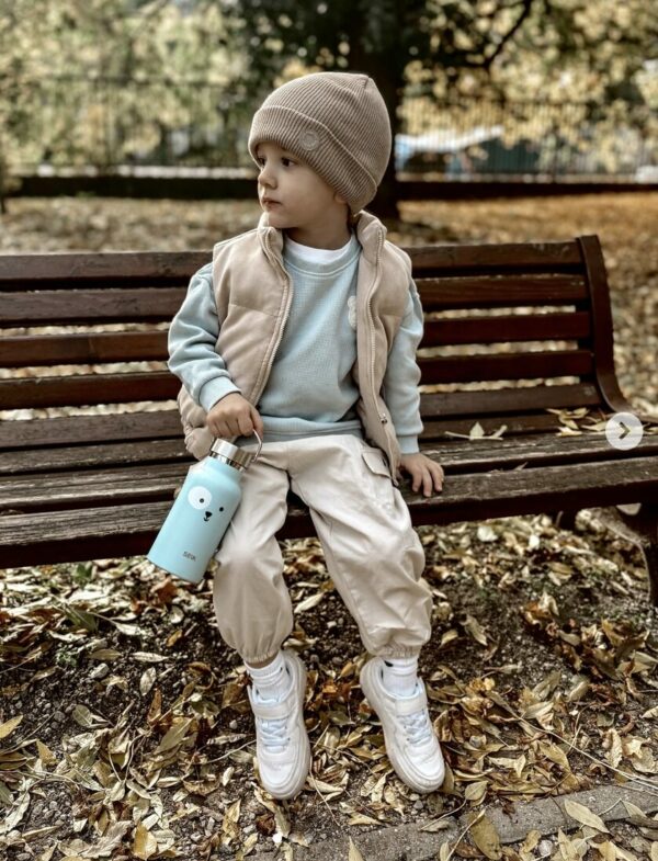 Water Bottle/Thermos - little dog 350ml - Image 3