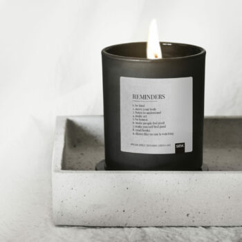 happy candle - reminders