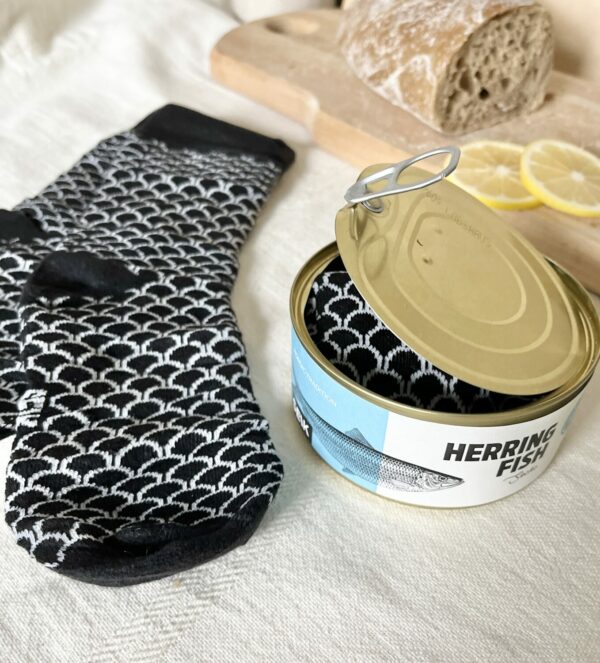 Tinned Herring Fish Socks (men & women size 35-46) - Image 3