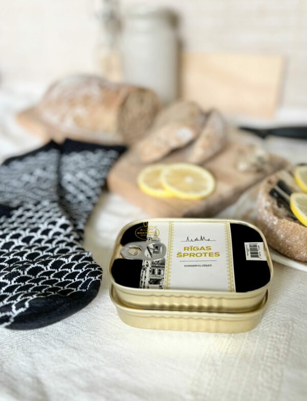 Riga Sprats - Canned Fish Socks (Unisex Sizes 35-46) - Image 2