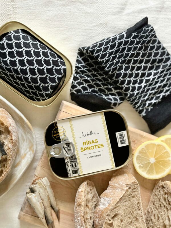 Riga Sprats - Canned Fish Socks (Unisex Sizes 35-46)