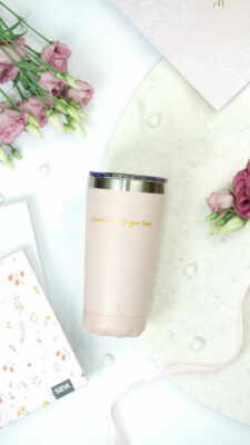 Thermos /coffee cup - create the life you love 350ml