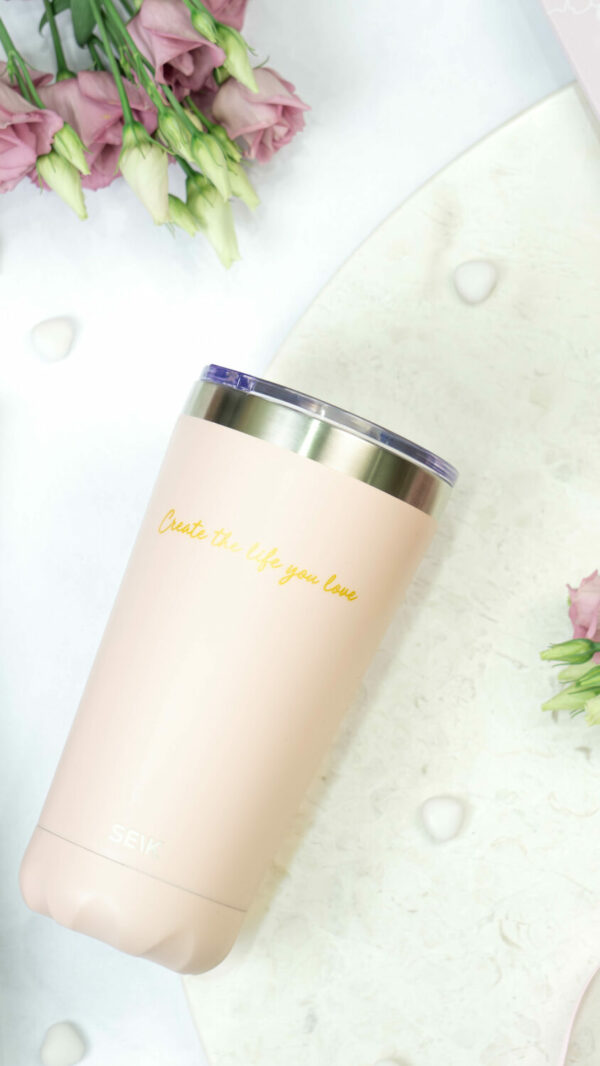 Thermos /coffee cup - create the life you love 350ml - Image 2
