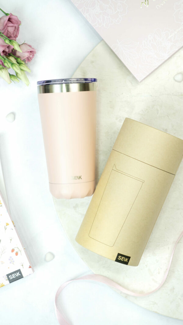 Thermos /coffee cup - oh so pink! 350ml - Image 7